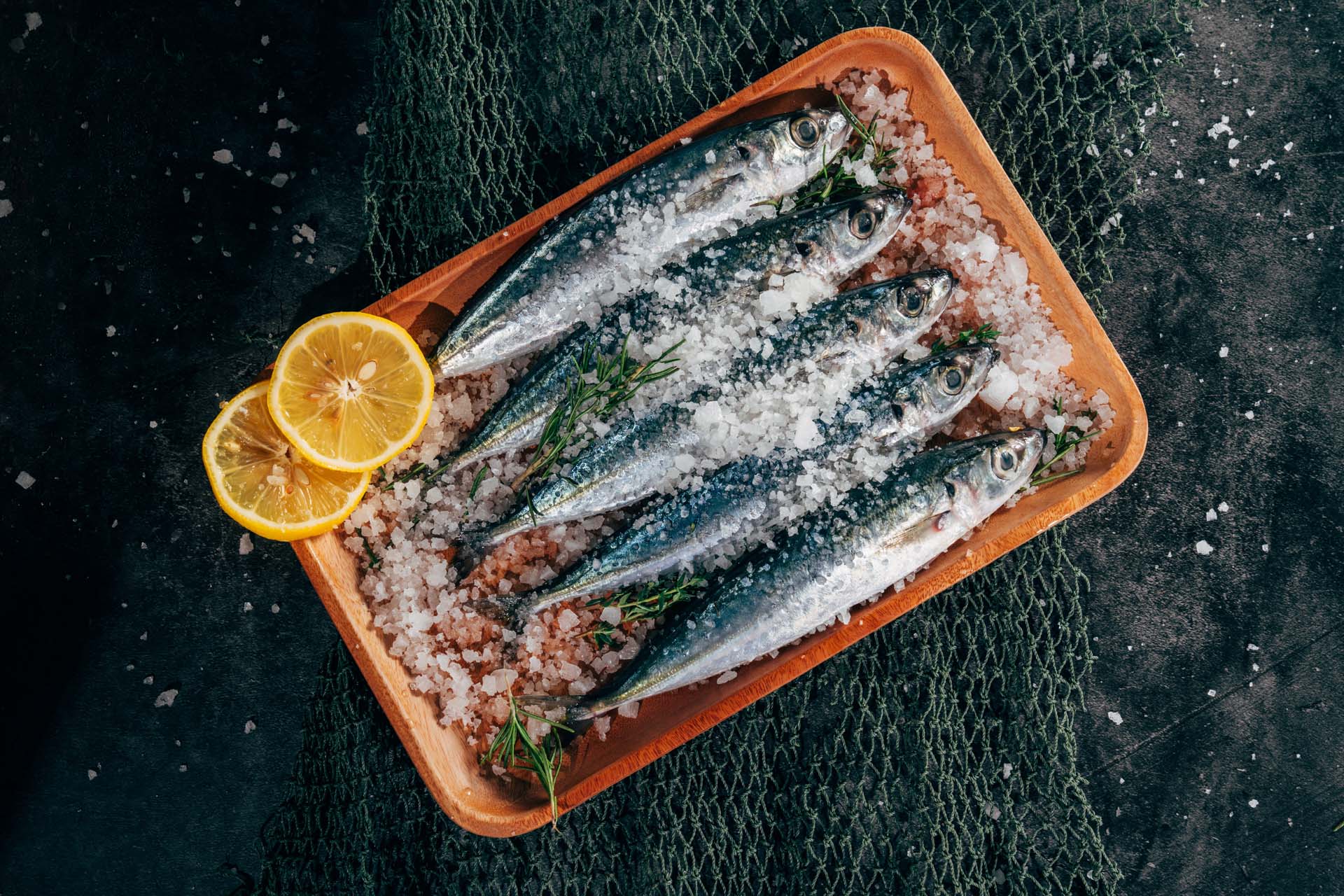 Essential salt to use in your kitchen, seasoning fish.